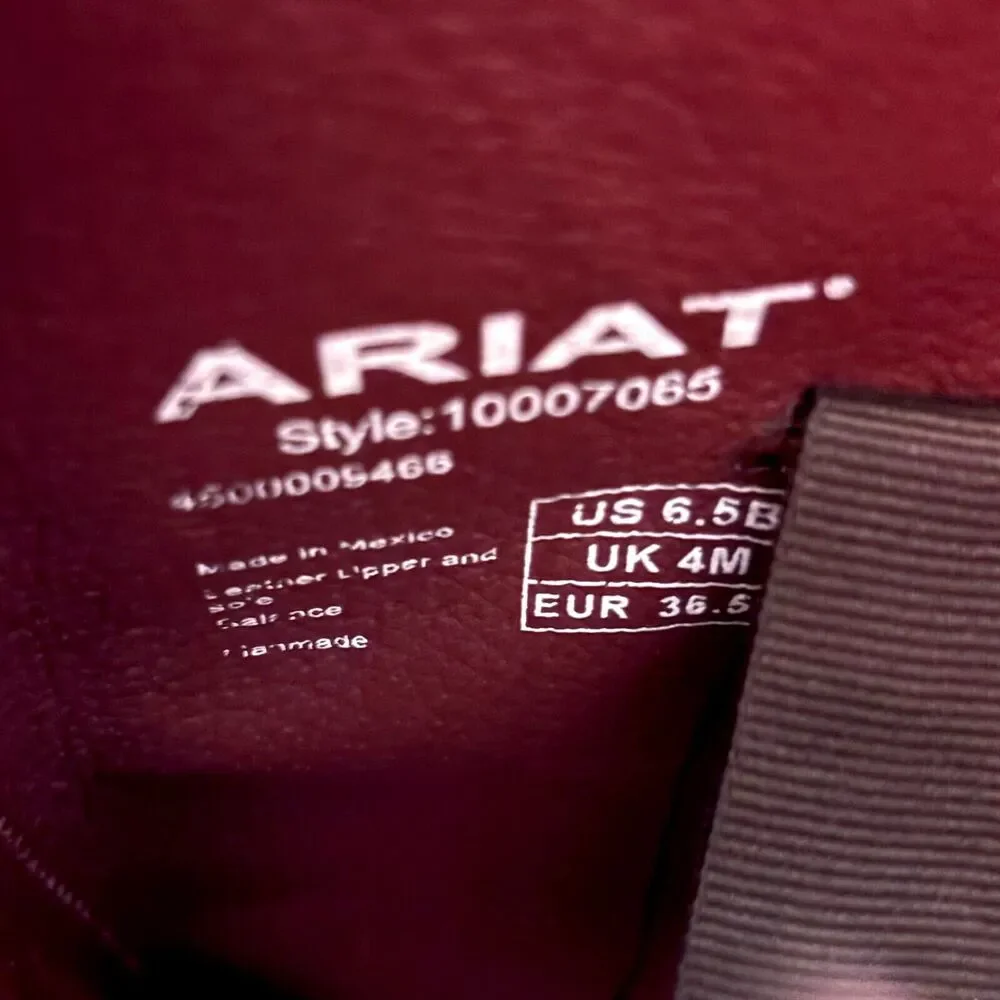 Ariat Brown Heeled Boots - Picture 11 of 13